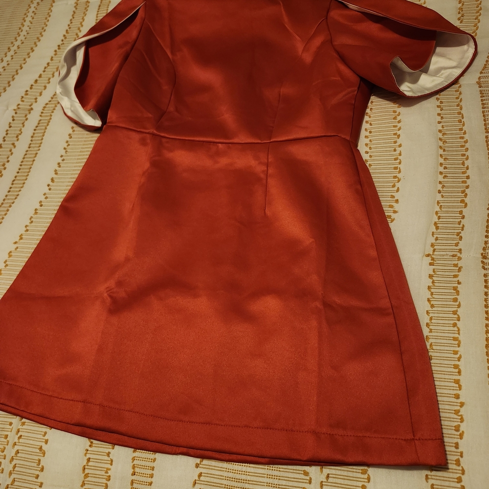 Elegant Red Women's Dress